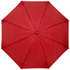 Зонт-трость Silverine, красный с нанесением логотипа