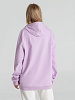 Толстовка с капюшоном унисекс Hoodie, сиреневая с нанесением логотипа