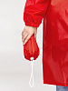 Дождевик «Воплащение порока», красный с нанесением логотипа