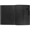 Ежедневник в суперобложке Brave Book, недатированный, черный с нанесением логотипа