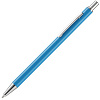 Ручка шариковая Mastermind, голубая с нанесением логотипа