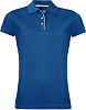 Рубашка поло женская PERFORMER WOMEN 180 ярко-синяя с нанесением логотипа