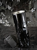 Термостакан Gems Black Morion, черный морион с нанесением логотипа