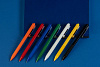 Ручка шариковая Renk, белая с нанесением логотипа