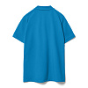 Рубашка поло мужская Virma Premium, бирюзовая с нанесением логотипа