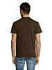 Рубашка поло мужская SUMMER 170, темно-коричневая (шоколад) с нанесением логотипа