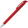 Ручка шариковая Bonita, красная с нанесением логотипа