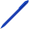 Ручка шариковая Cursive Soft Touch, синяя с нанесением логотипа
