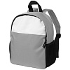 Детский рюкзак Comfit, белый с серым с нанесением логотипа