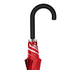 Зонт-трость Silverine, красный с нанесением логотипа