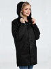 Куртка на стеганой подкладке Robyn, черная с нанесением логотипа
