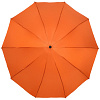 Зонт-наоборот складной Stardome, оранжевый с нанесением логотипа