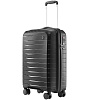 Чемодан Lightweight Luggage S, черный с нанесением логотипа