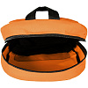 Рюкзак Base Up, черный с оранжевым с нанесением логотипа