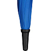 Зонт-трость Undercolor с цветными спицами, голубой с нанесением логотипа