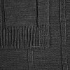 Плед Bambolay, темно-серый меланж с нанесением логотипа