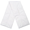 Шарф Shelter, белый с нанесением логотипа