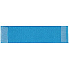 Лейбл тканевый Epsilon, S, голубой с нанесением логотипа
