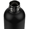 Термобутылка Glendale, черная с нанесением логотипа