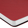 Блокнот Saffian Mini, красный с нанесением логотипа