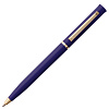 Ручка шариковая Euro Gold, синяя с нанесением логотипа