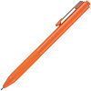 Ручка шариковая Renk, оранжевая с нанесением логотипа