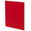 Ежедневник Flat Light, недатированный, красный с нанесением логотипа