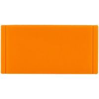 Лейбл из ПВХ Dzeta, S, оранжевый неон