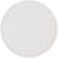 Лейбл из ПВХ Dzeta Round, L, белый