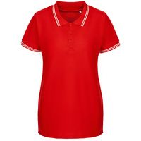 Рубашка поло женская Virma Stripes Lady, красная