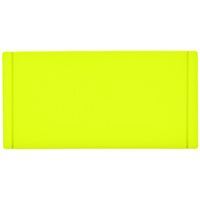 Лейбл из ПВХ Dzeta, S, желтый неон