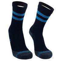 Водонепроницаемые носки Running Lite, черные с голубым