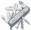 Офицерский нож CLIMBER 91, прозрачный серебристый с нанесением логотипа