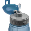 Бутылка для воды Aquarius, синяя с нанесением логотипа