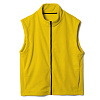 Жилет флисовый Manakin, желтый с нанесением логотипа