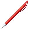 Ручка шариковая Prodir DS3 TFS, красная с нанесением логотипа
