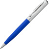 Ручка шариковая Promise, синяя с нанесением логотипа