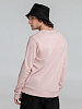 Свитшот унисекс BNC Organic, розовый с нанесением логотипа