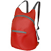 Складной рюкзак Barcelona, красный с нанесением логотипа
