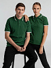 Рубашка поло женская Practice Women 270, зеленая с белым с нанесением логотипа