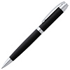 Ручка шариковая Razzo Chrome, черная с нанесением логотипа