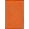 Обложка для паспорта Petrus, оранжевая с нанесением логотипа