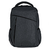 Рюкзак для ноутбука The First, темно-серый с нанесением логотипа