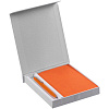 Набор Flat Mini, оранжевый с нанесением логотипа