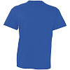 Футболка мужская с V-образным вырезом Victory 150, ярко-синяя (royal) с нанесением логотипа