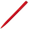 Ручка шариковая Flip, красная с нанесением логотипа