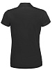 Рубашка поло женская PERFORMER WOMEN 180 черная с нанесением логотипа