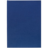 Ежедневник Flat, недатированный, синий с нанесением логотипа