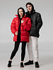 Куртка Unit Hatanga, красная с нанесением логотипа