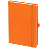 Ежедневник Favor, недатированный, оранжевый с нанесением логотипа